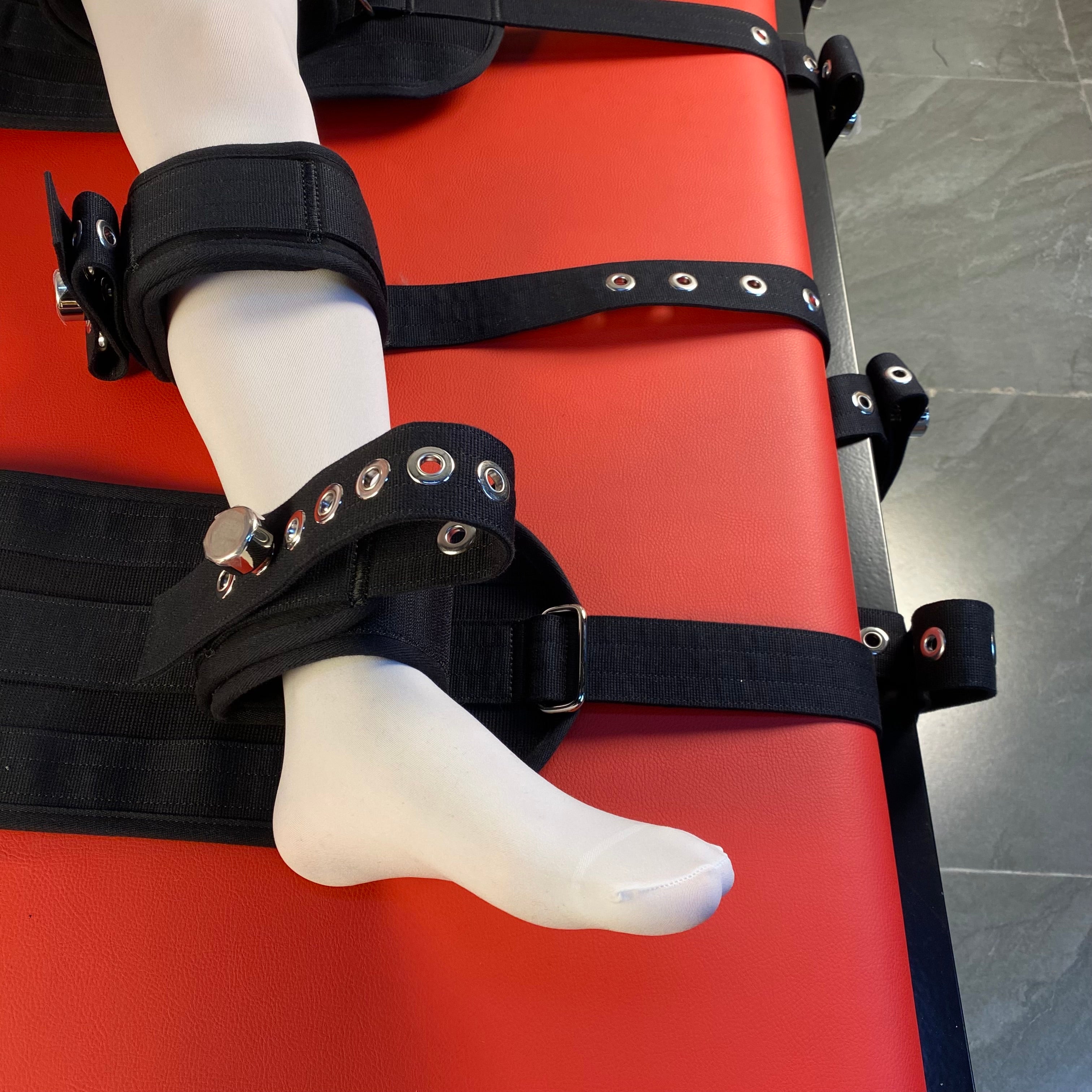 Bed Bondage Set Full Body BDSM Kinky Sexy Black