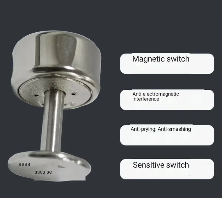 Magnetic Lock and Key for Restraints System